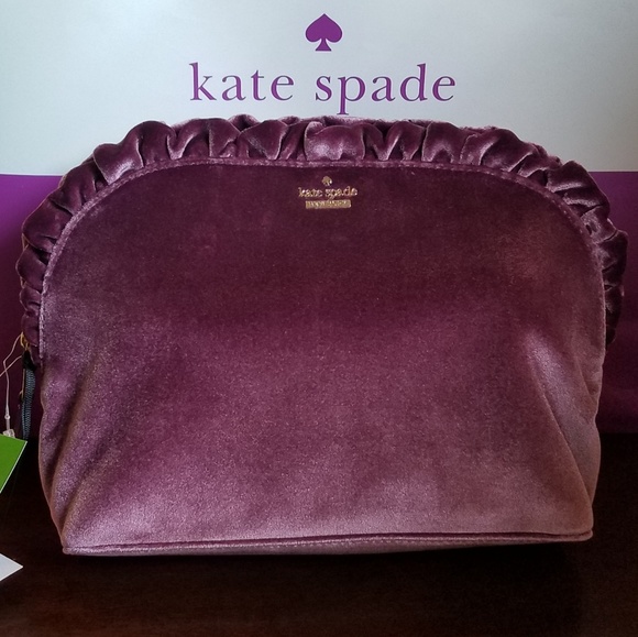 Kate Spade Large Marcy Velvet Bag - Picture 2 of 4